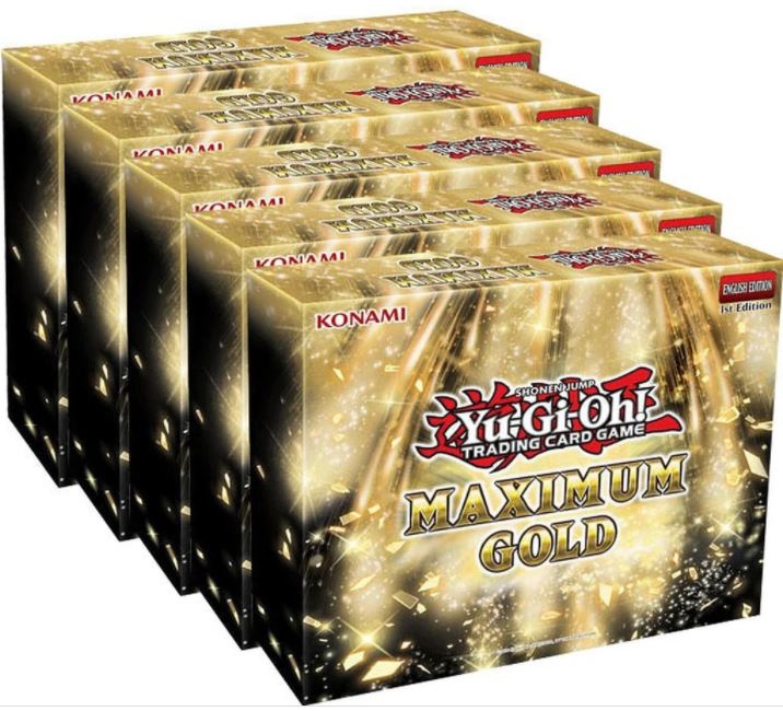 Maximum Gold Display (5 Boxes)