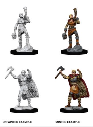 D&D Nolzurs Marvelous Miniatures: Female Human Barbarian