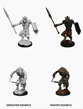 Male Gnoll & Gnoll Flesh Gnawer