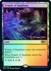 Temple of Epiphany - Foil - Core Set 2021 Prerelease Promo