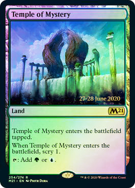 Temple of Mystery - M21 Prerelease - Foil