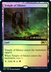 Temple of Silence - Foil - Core Set 2021 Prerelease Promo