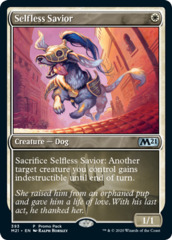 Selfless Savior - Foil - Dark Frame Promo Pack