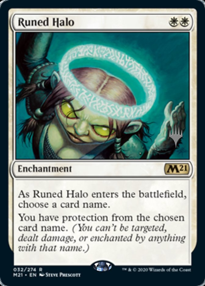 Runed Halo - Foil - Promo Pack