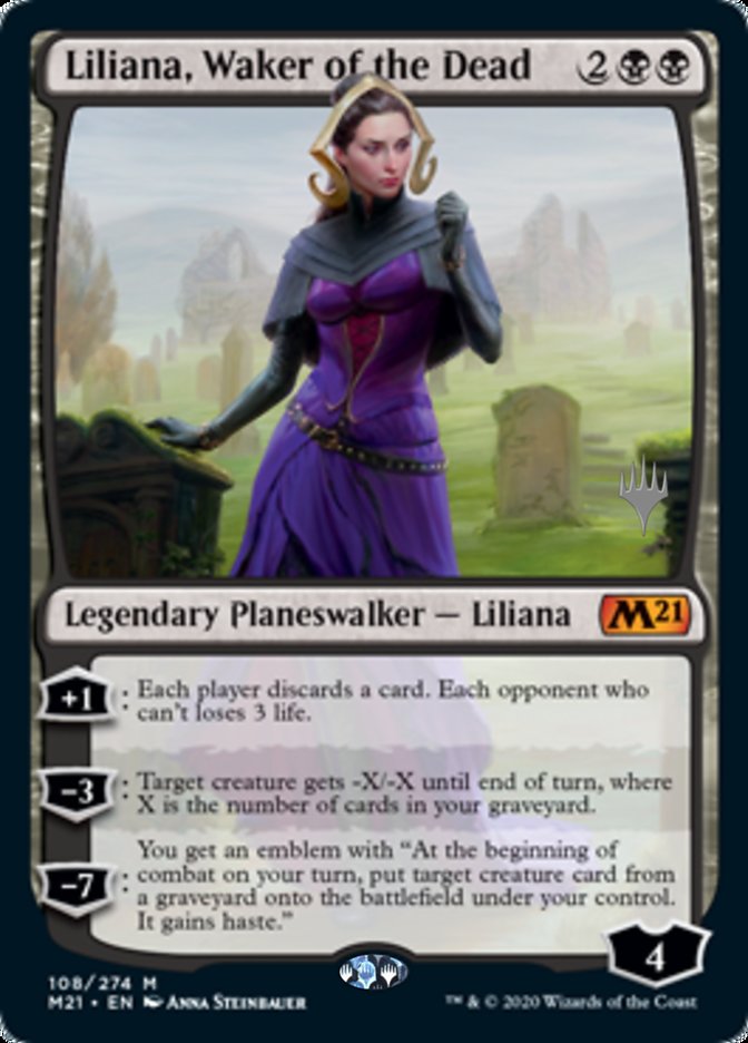 Liliana, Waker of the Dead - Promo Pack Liliana, Waker of the Dead - Promo Pack