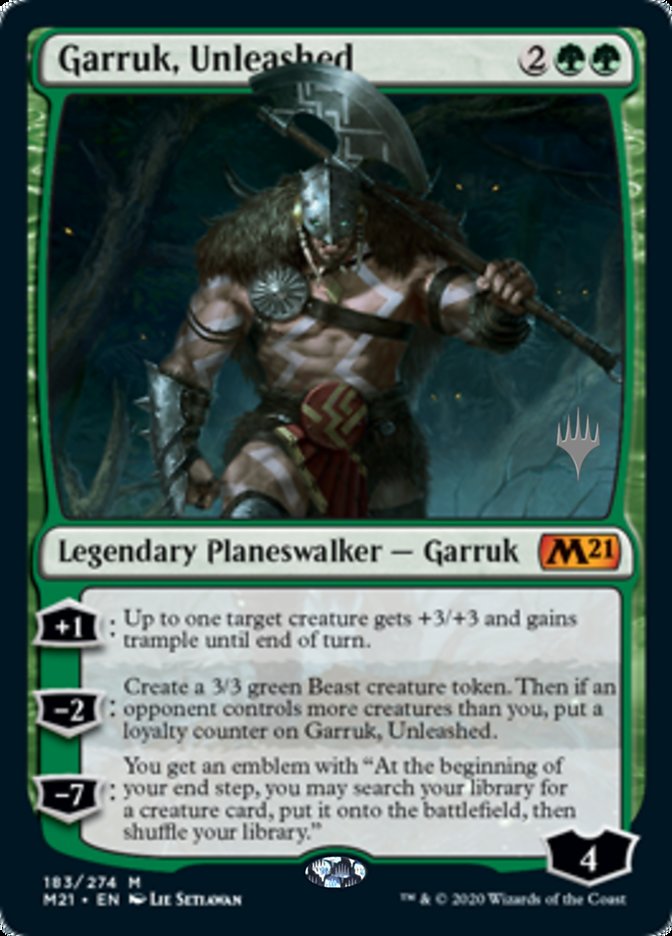 Garruk, Unleashed - Promo Pack