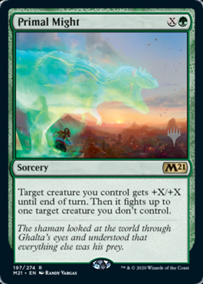 Primal Might - Foil - Promo Pack