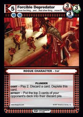 Forcible Depredator