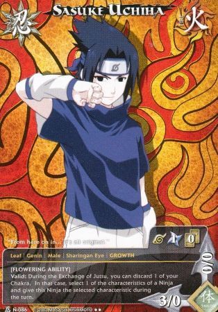 Sasuke Uchiha - N-086 - Promo