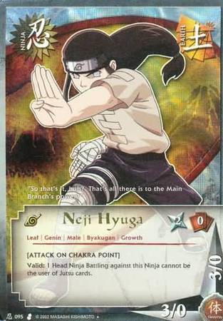 Neji Hyuga - N-095 - Promo - Wavy Foil