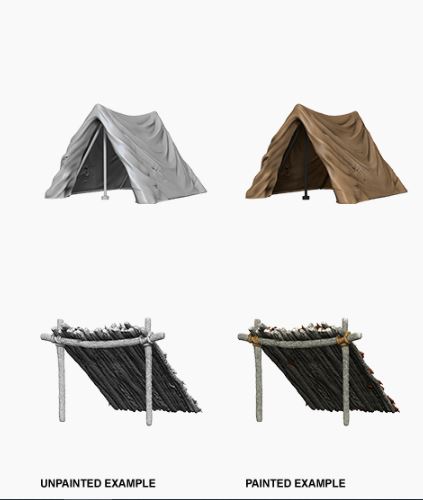 D&D Nolzurs Marvelous Miniatures: Tent & Lean-To