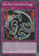 Red-Eyes Fang with Chain - LDS1-EN021 - Secret Rare - Limited Edition