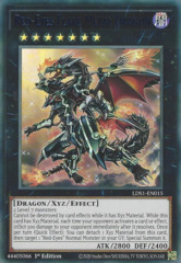 Red-Eyes Flare Metal Dragon (Blue) - LDS1-EN015 - Ultra Rare - 1st Edition