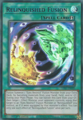 Relinquished Fusion (Blue) - LDS1-EN049 - Ultra Rare - 1st Edition