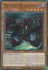 Machina Resavenger - LDS1-EN119 - Ultra Rare - 1st Edition