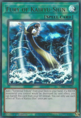 Fury of Kairyu-Shin - LDS1-EN120 - Ultra Rare - 1st Edition