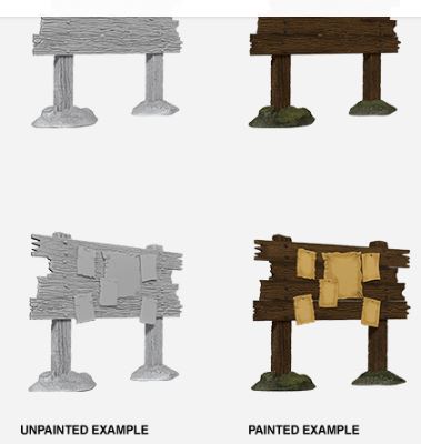 D&D Nolzurs Marvelous Miniatures: Bounty Board