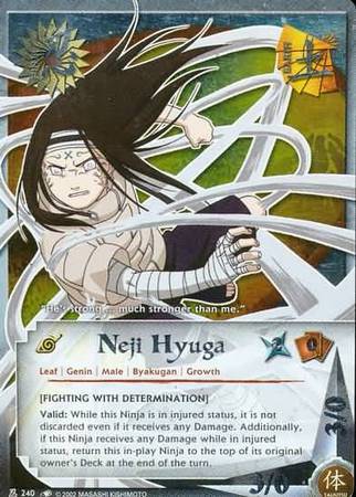 Neji Hyuga - N-240 - Promo - Foil
