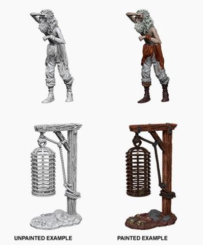 D&D Nolzurs Marvelous Miniatures: Male Hanging Cage
