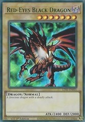 Red-Eyes Black Dragon (Green) - LDS1-EN001 - Ultra Rare - 1st Edition