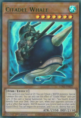 Citadel Whale (Green) - LDS1-EN027 - Ultra Rare - 1st Edition