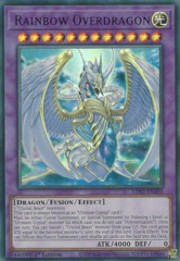 Rainbow Overdragon (Purple) - LDS1-EN101 - Ultra Rare - 1st Edition