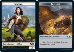 Soldier Token // Treasure Token - Foil