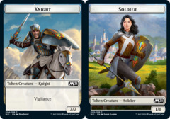 Knight Token // Soldier Token - Foil