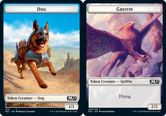 Dog Token // Griffin Token - Foil