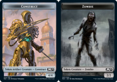 Construct Token // Zombie Token - Foil