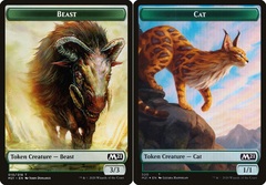 Beast Token // Cat Token (020) - Foil