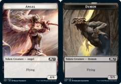 Angel (001) // Demon (006) Double-Sided Token - Foil