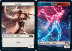 Angel (001) // Weird (013) Double-Sided Token - Foil