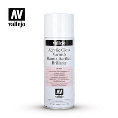 Vallejo Auxillaries - Acrylic Gloss Spray Varnish - VAL728530 - 400ml