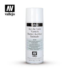 Vallejo Auxillaries - Acrylic Satin Spray Varnish - VAL28532 - 400ml