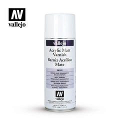 Vallejo Auxillaries - Acrylic Matt Spray Varnish - VAL28531 - 400ml