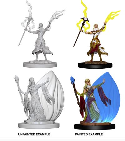 D&D Nolzurs Marvelous Miniatures: Female Elf Wizard