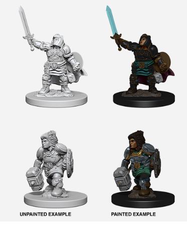 D&D Nolzurs Marvelous Miniatures: Male Dwarf Paladin