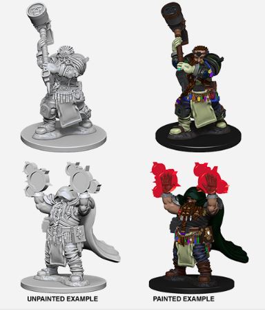 D&D Nolzurs Marvelous Miniatures: Male Dwarf Cleric