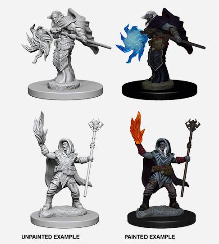 D&D Nolzurs Marvelous Miniatures: Elf Male Wizard W2