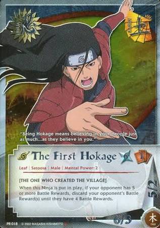The First Hokage - PR-018 - Promo - Foil