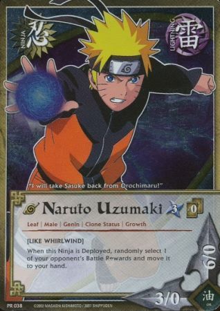 Naruto Uzumaki - PR-038 - Promo - Foil