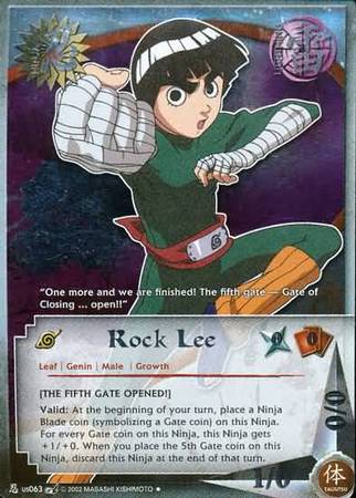 Rock Lee - N-US063 - Promo Foil
