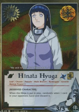 Hinata Hyuga - N-658 - Promo - Foil