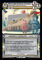 Micromajig Shipping Container