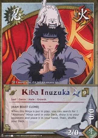 Kiba Inuzuka - N-US010 - Promo