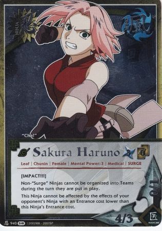 Sakura Haruno - N-940 - Promo - Foil
