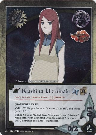 Kushina Uzumaki - N-1116 - Promo - Foil