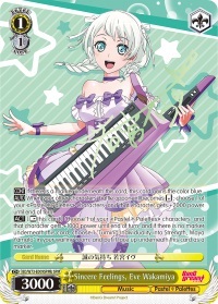 Sincere Feelings, Eve Wakamiya - BD/W73-E009SPMb - SPM