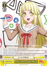 After-school Strategy Meeting - BD/W73-E014 - U